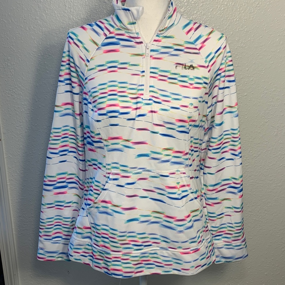 Fila Multicolor Performance Pullover women’s size medium